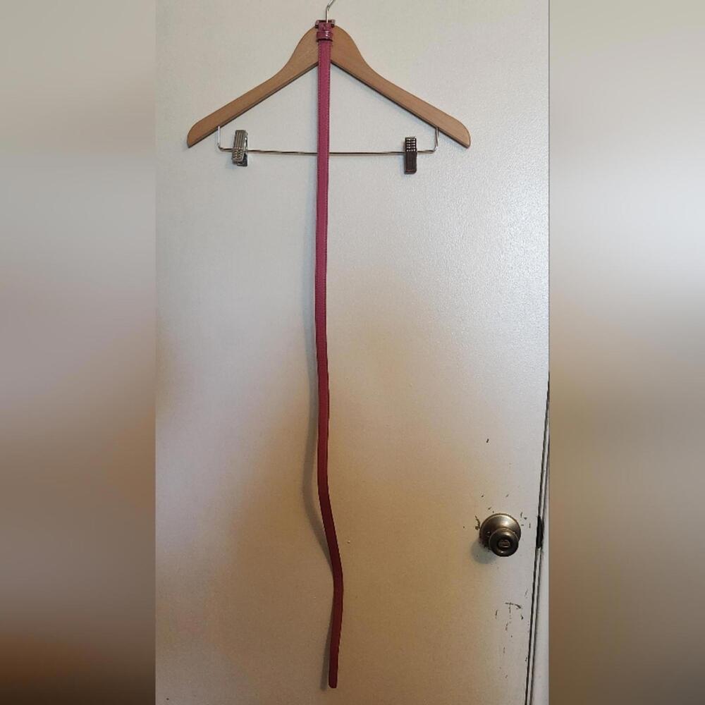 Talbots Pink Leather Belt